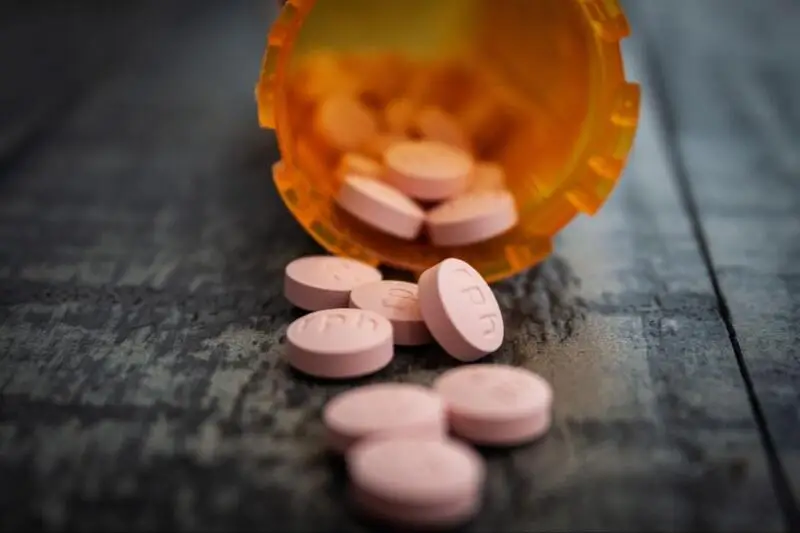 suboxone overdose
pink pills falling out of orange bottle