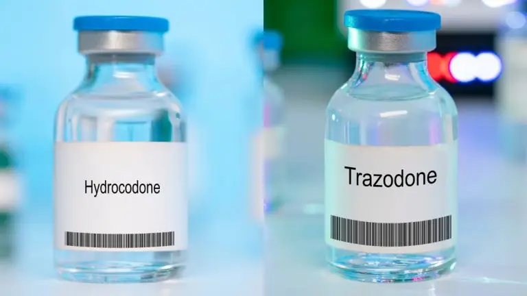 hydrocodone and trazodone