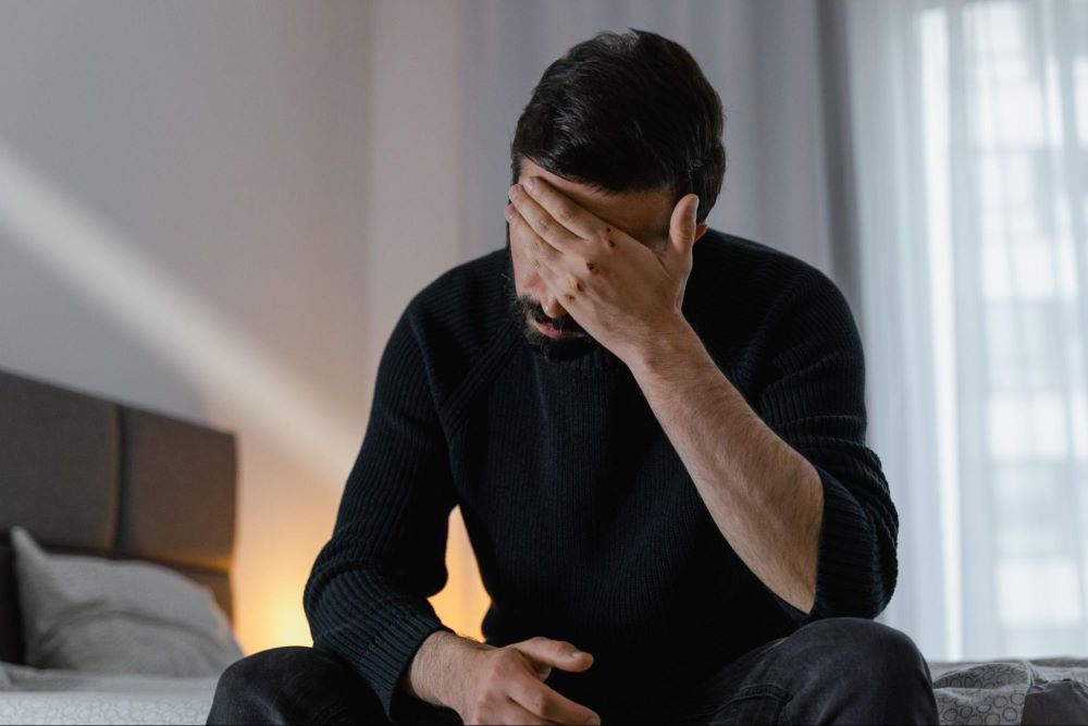 person suffering from codeine addiction 